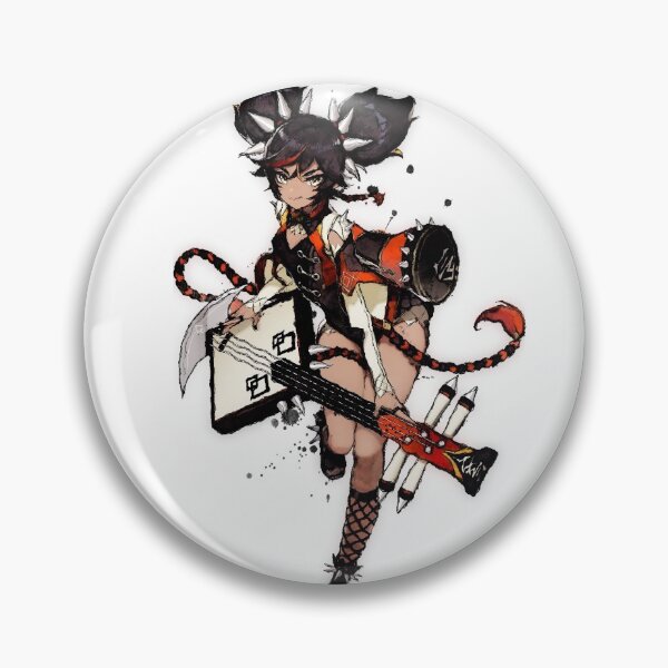 Item preview, Genshin Impact - Xinyan *Ink* designed and sold by MyRetroArt.