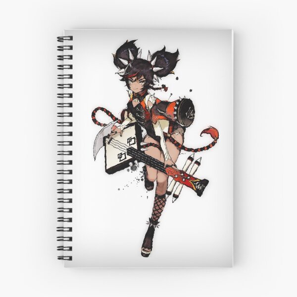 Item preview, Genshin Impact - Xinyan *Ink* designed and sold by MyRetroArt.