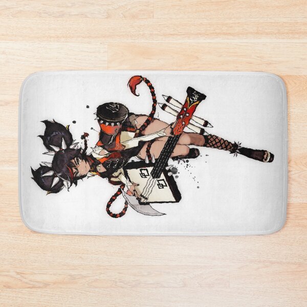 Item preview, Genshin Impact - Xinyan *Ink* designed and sold by MyRetroArt.