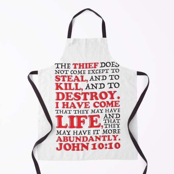 Item preview, John 10:10 Steal Kill Destroy designed and sold by plushism.