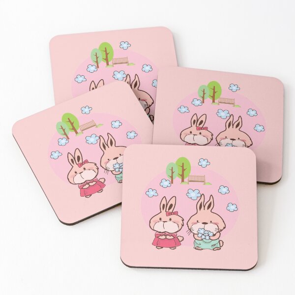 Item preview, Little rabbits spend spring time at park  designed and sold by caracheng.