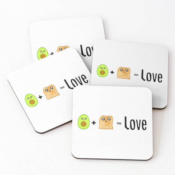 Item preview, cute green Avacado plus Toast Love  designed and sold by Space Art.