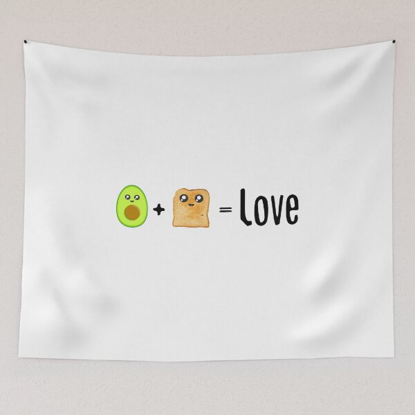 Item preview, cute green Avacado plus Toast Love  designed and sold by Space Art.