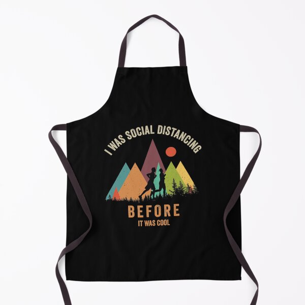 Item preview,   I Was Social Distancing Before It Was Cool , Retro Running Gift Idea  designed and sold by DESIGNNOUR.
