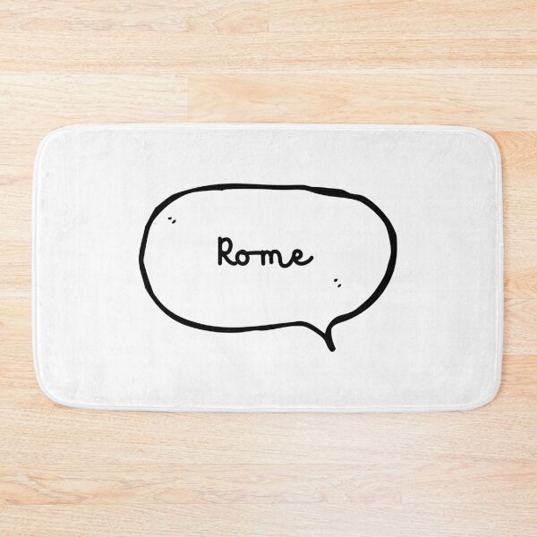 Item preview, Rome - Hand-write Hand-drawn Speech Bubble designed and sold by CityCollection.