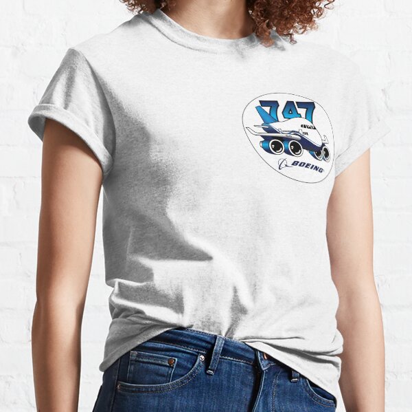 Boeing 747 logo design Classic T-Shirt