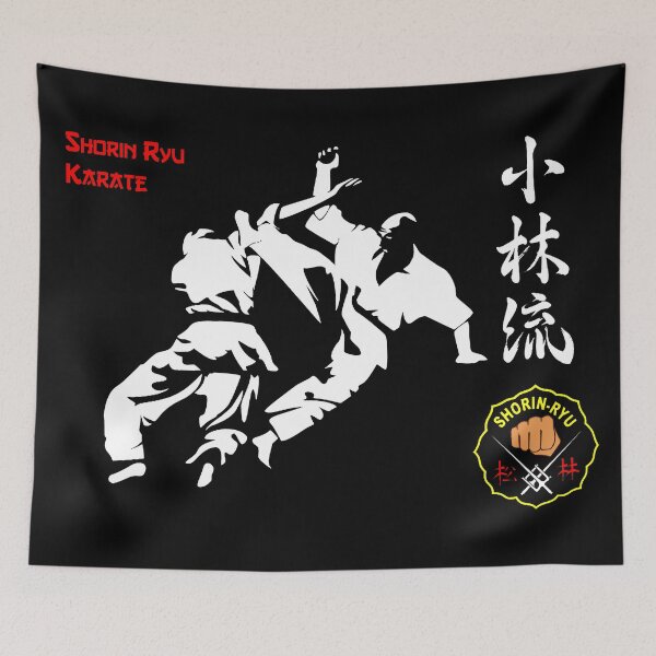 Item preview, Shorin Ryu Karate Kumite Scene designed and sold by Zanshin-Art.