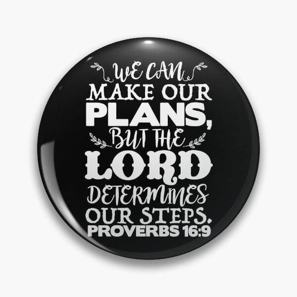Item preview, Proverbs 16:9 The LORD Determines Our Steps designed and sold by plushism.