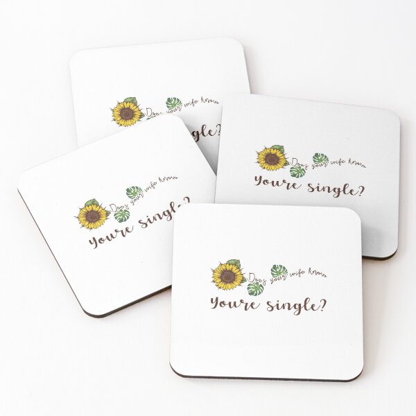 Item preview, Does Your Wife Know You're Single? designed and sold by autlu.