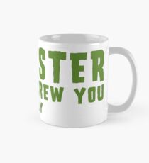 Sportster Weil Schraube Sie Grün & Weiß Tasse