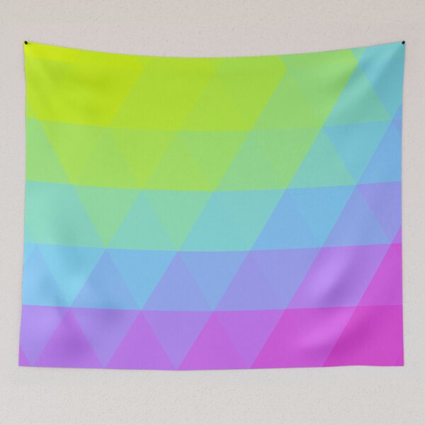 Item preview, Colorful Gradient Geometric Pattern designed and sold by ChaimaaKr.