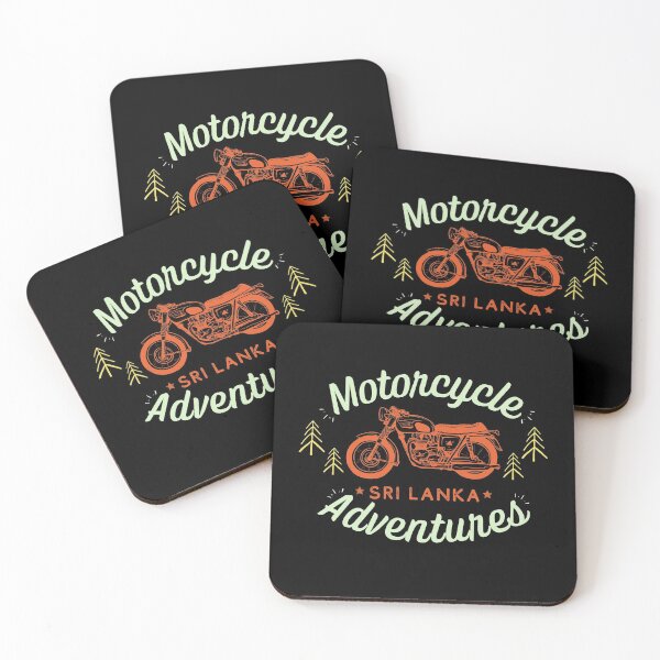 Item preview, Motorcycle Adventures Vintage Sri Lanka Southeast Asia designed and sold by Hoiho Adventure Shirts.