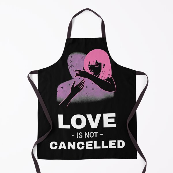 Item preview, Love Is Not Cancelled - Valentine's Day Quote designed and sold by SocialStreet.