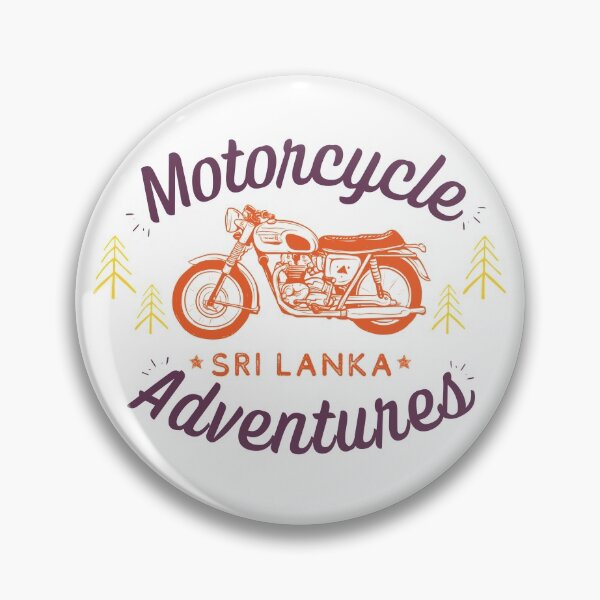 Item preview, Motorcycle Adventures Vintage Sri Lanka Southeast Asia designed and sold by Hoiho Adventure Shirts.