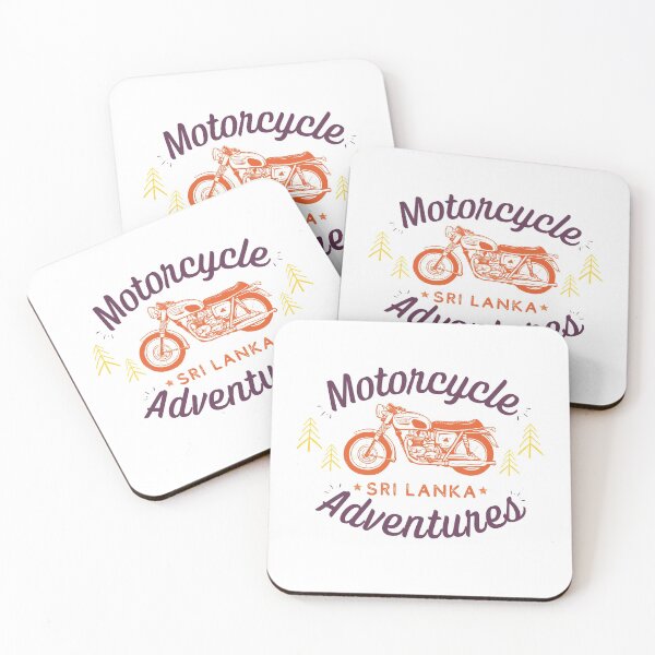 Item preview, Motorcycle Adventures Vintage Sri Lanka Southeast Asia designed and sold by Hoiho Adventure Shirts.