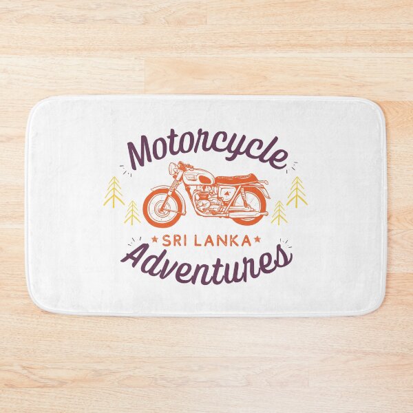 Item preview, Motorcycle Adventures Vintage Sri Lanka Southeast Asia designed and sold by Hoiho Adventure Shirts.