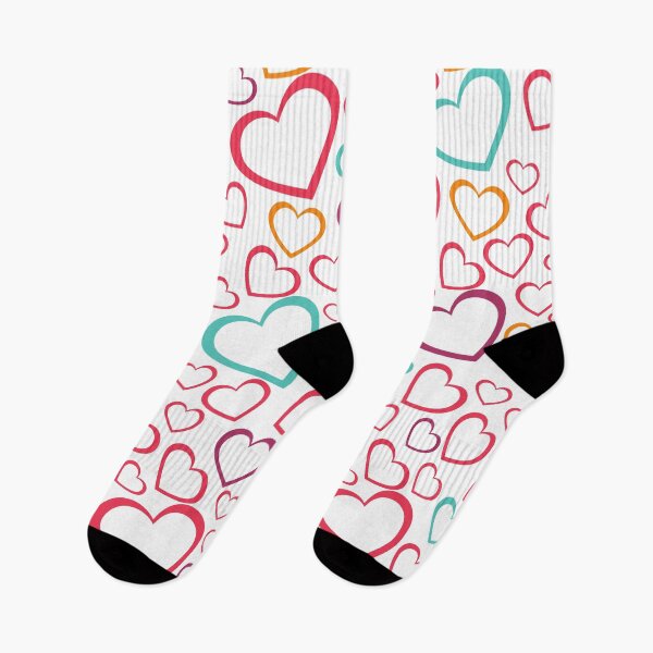 Item preview, cute hearts pattern, pastel hearts pattern, hearts pattern, bright colored hearts pattern, fuchsia hearts pattern designed and sold by angelescar.