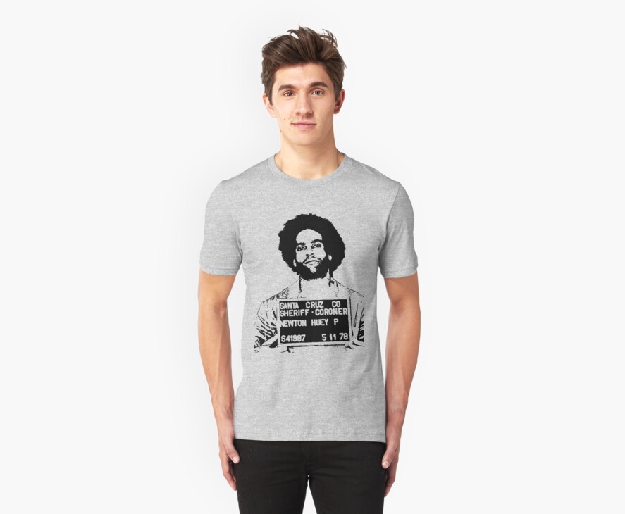 "HUEY P. NEWTON-MUGSHOT" T-Shirts & Hoodies by truthtopower | Redbubble