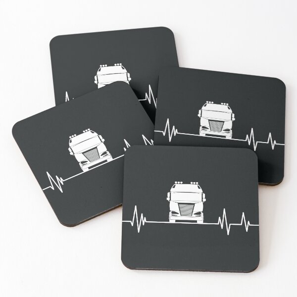 Artikelvorschau, Herzschlag geschlagen Funny Truck Driver, Trucker Herzschlag entworfen und verkauft von ELmezz.