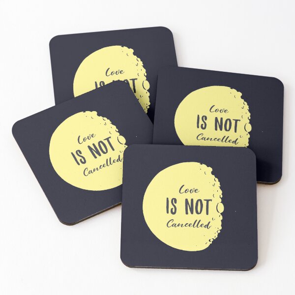 Item preview, Love Is Not Cancelled - Valentine's Day Quote designed and sold by SocialStreet.