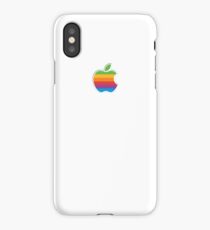 Retro Apple Logo Phone and Laptop Cases iPhone Case