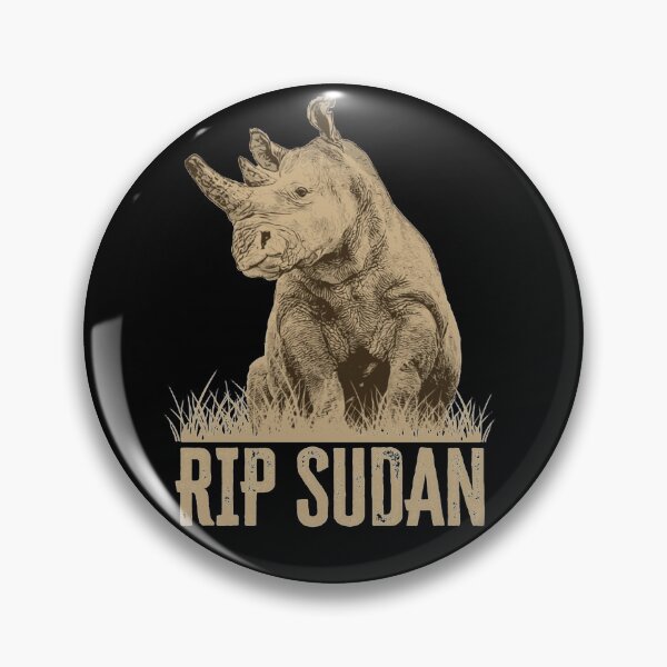 Item preview, Sudan the last male northern white rhino designed and sold by jessicasmile.