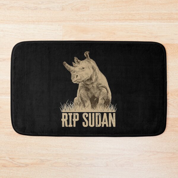 Item preview, Sudan the last male northern white rhino designed and sold by jessicasmile.