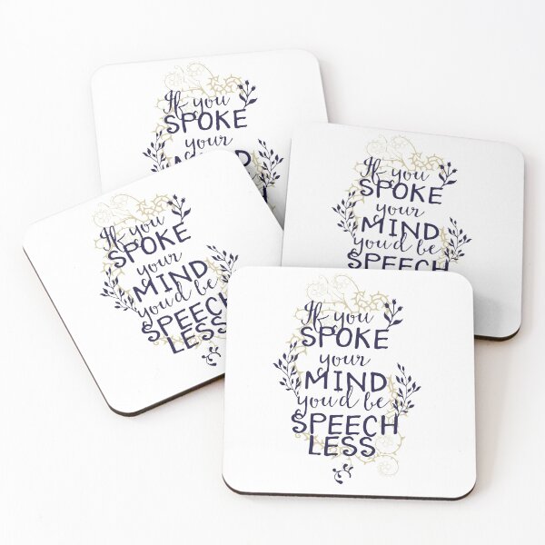 Item preview, if you spoke your mind you'd be speechless designed and sold by thepetcellar.