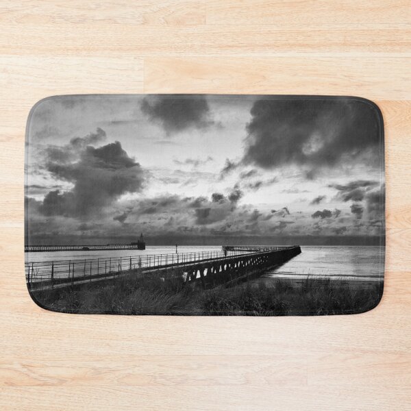 Item preview, December Daybreak in Northumberland (B&W) designed and sold by Violaman.