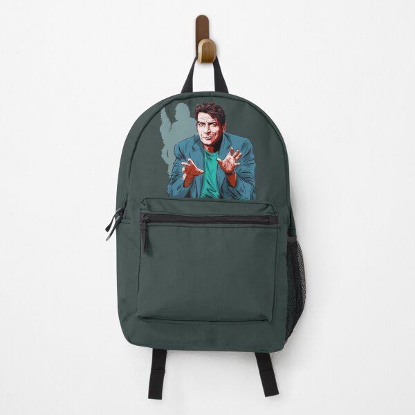 Item preview, Charlie Sheen - An illustration by Paul Cemmick designed and sold by TIGERDAVER.
