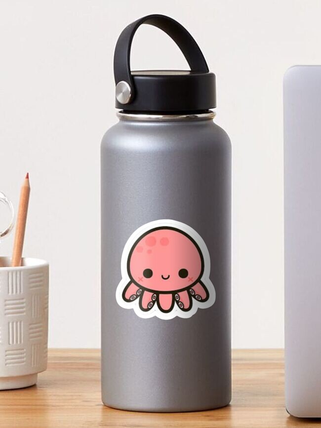 Cute Octopus Personalized Insulated Water Bottle