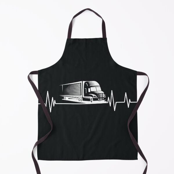Item preview, trruck heartbeat Funny Truck Driver , Trucker heartbeat designed and sold by ELmezz.