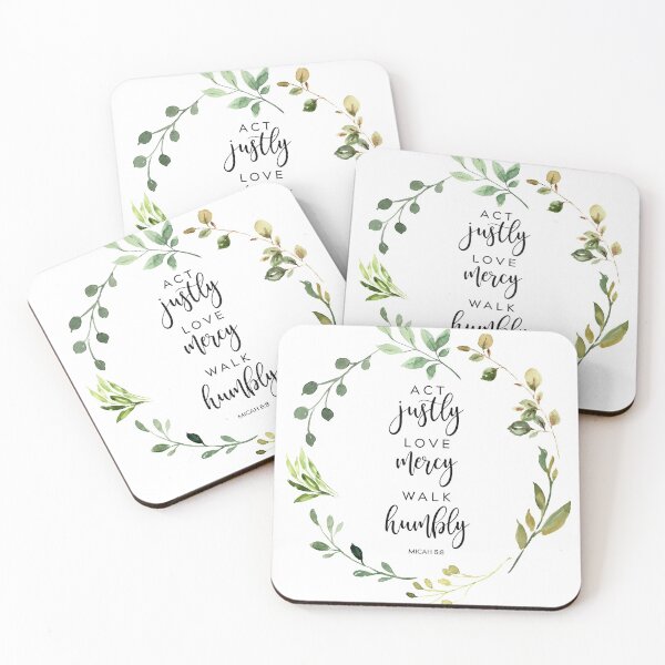 Item preview, Act Justly Love Mercy Walk Humbly designed and sold by KAMdesignhaus.