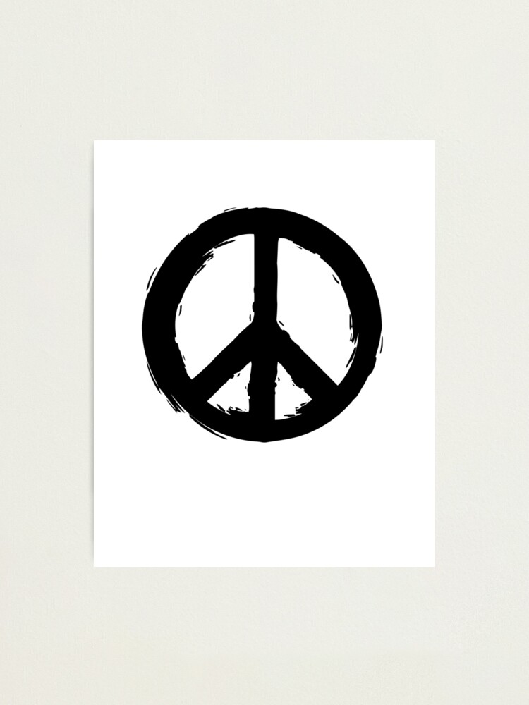 Thumbnail 2 of 3, Photographic Print, Peace Symbol designed and sold by deificusArt.