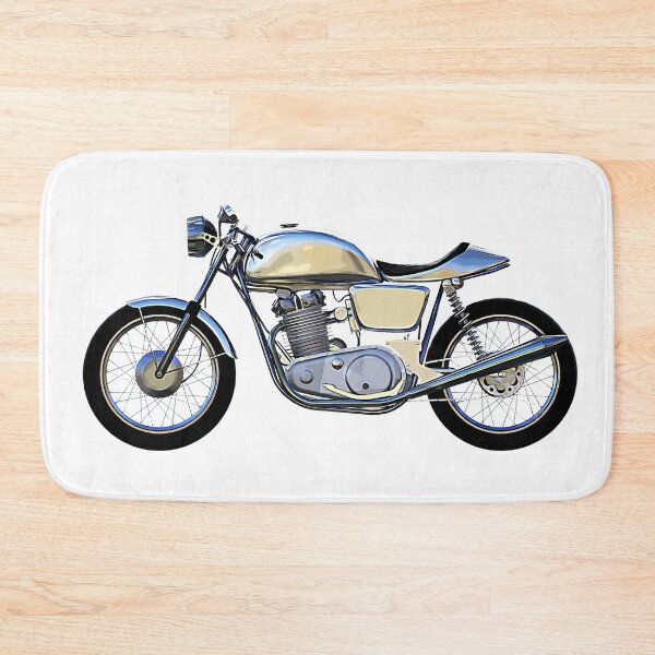 Item preview, Cafè Racer Retro Motorbike chrome designed and sold by PeterADesign.