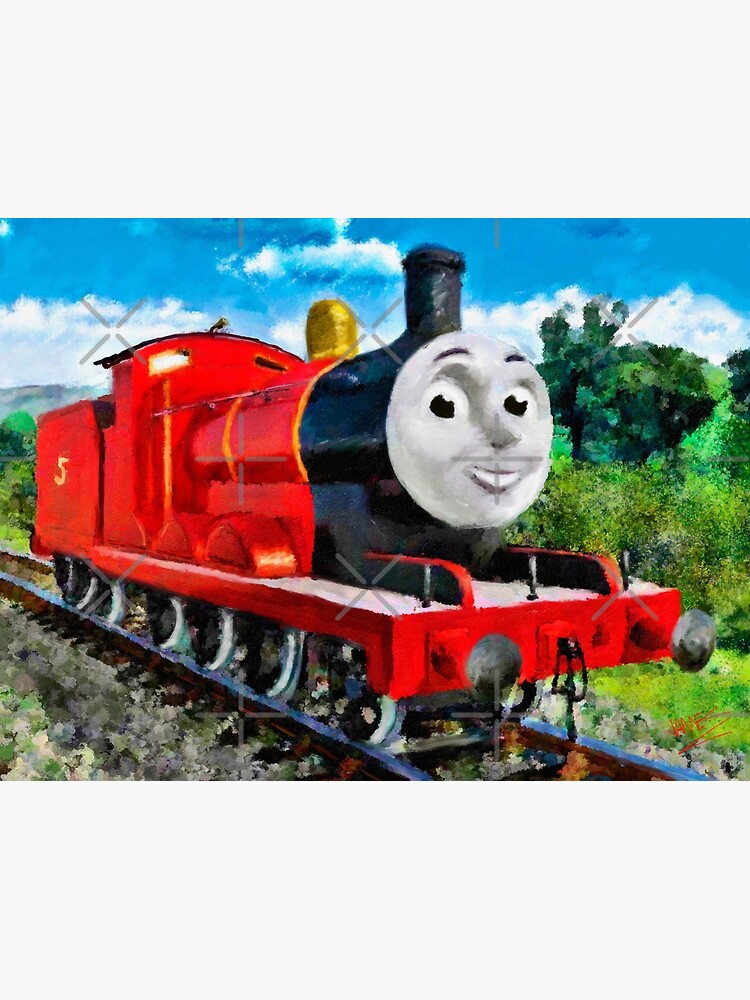 James the Red Engine model