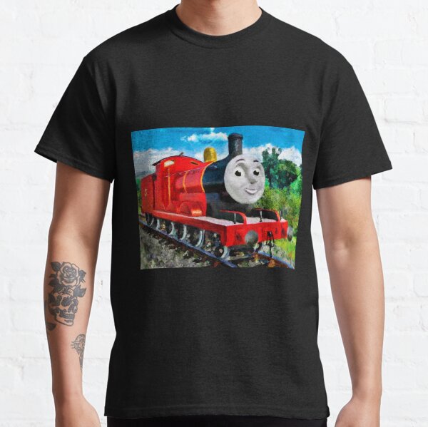 James the Red Engine Thomas and Fiends Classic T-Shirt