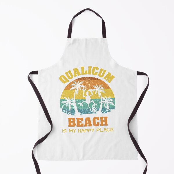 Item preview, Qualicum Beach Is My Happy Place Retro Vintage designed and sold by Renergie.
