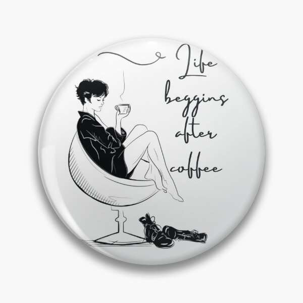 Item preview, Life beggins after Coffee designed and sold by Coffee &  Fashion.