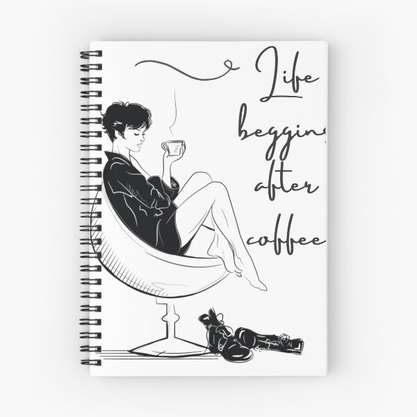 Item preview, Life beggins after Coffee designed and sold by Coffee &  Fashion.