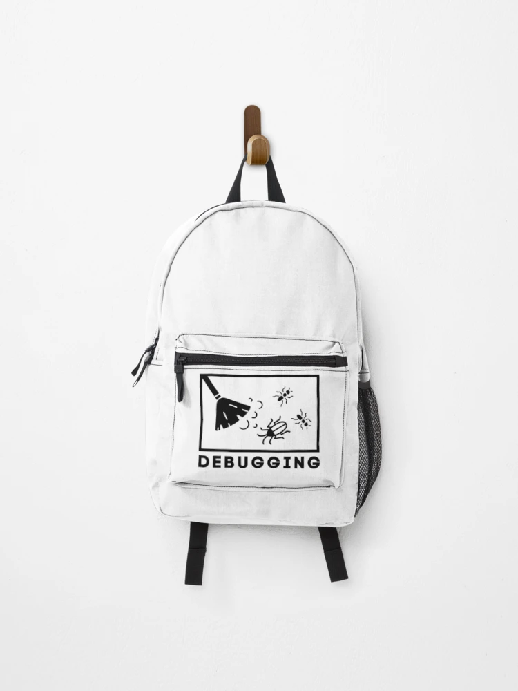 Thumbnail 1 of 3, Backpack, Debugging designed and sold by dev-tats.