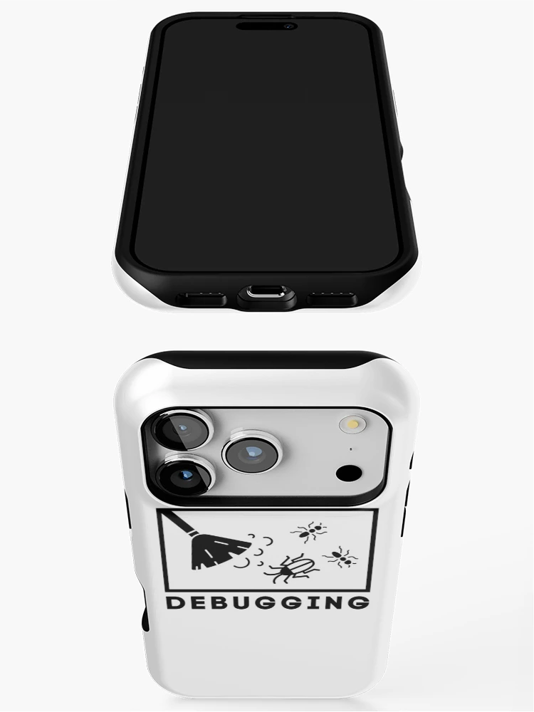 Thumbnail 3 of 4, iPhone Case, Debugging designed and sold by dev-tats.