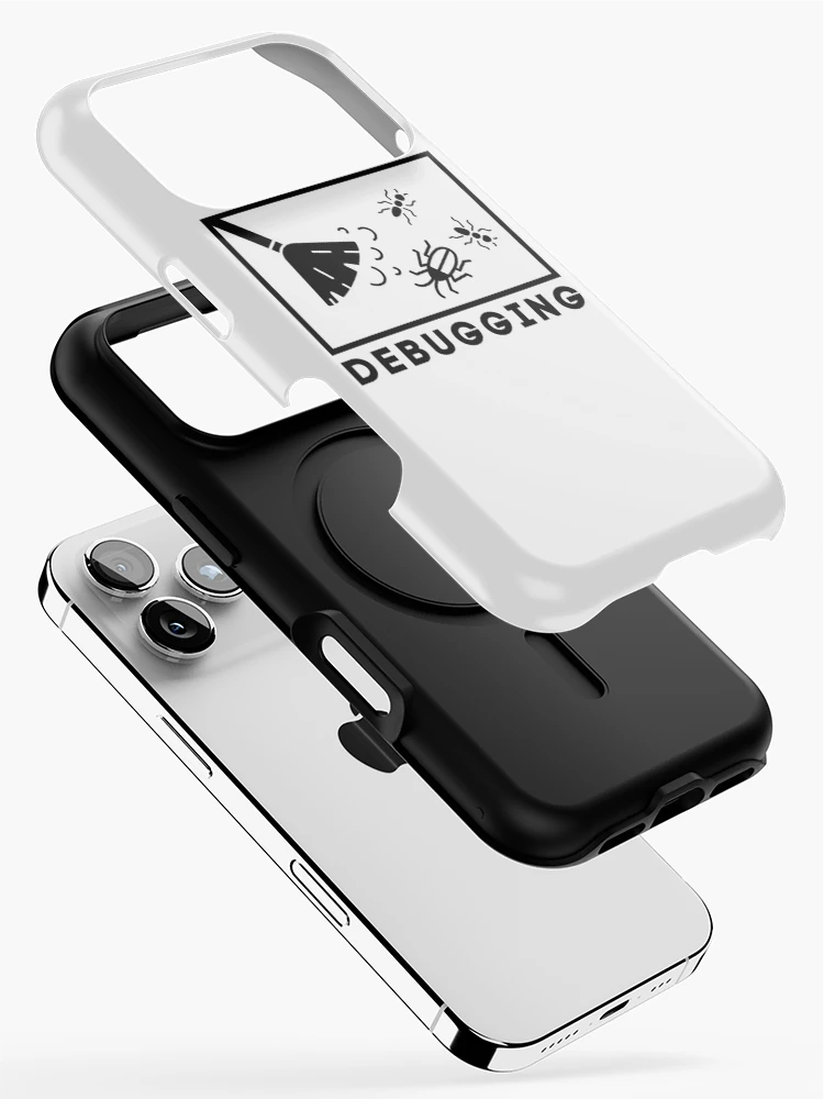 Thumbnail 2 of 4, iPhone Case, Debugging designed and sold by dev-tats.