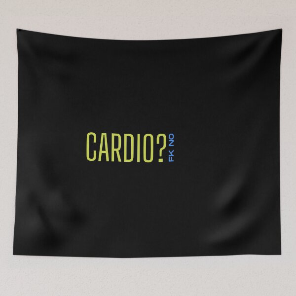 Item preview, CARDIO? FK NO designed and sold by HeavyLiftGift.