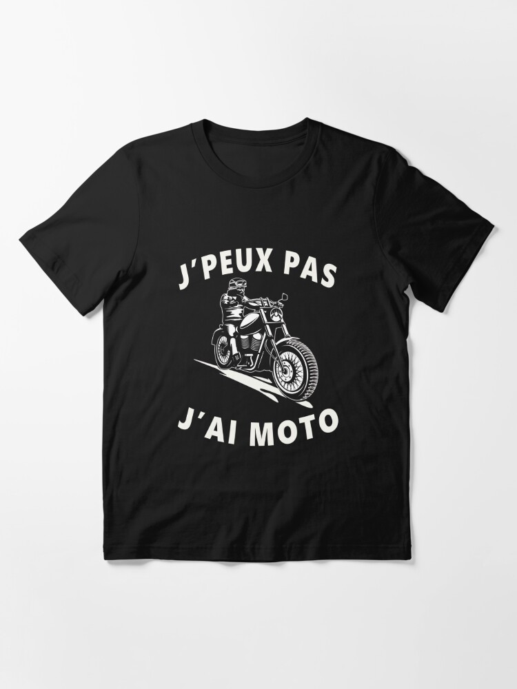 T shirt best sale moto homme