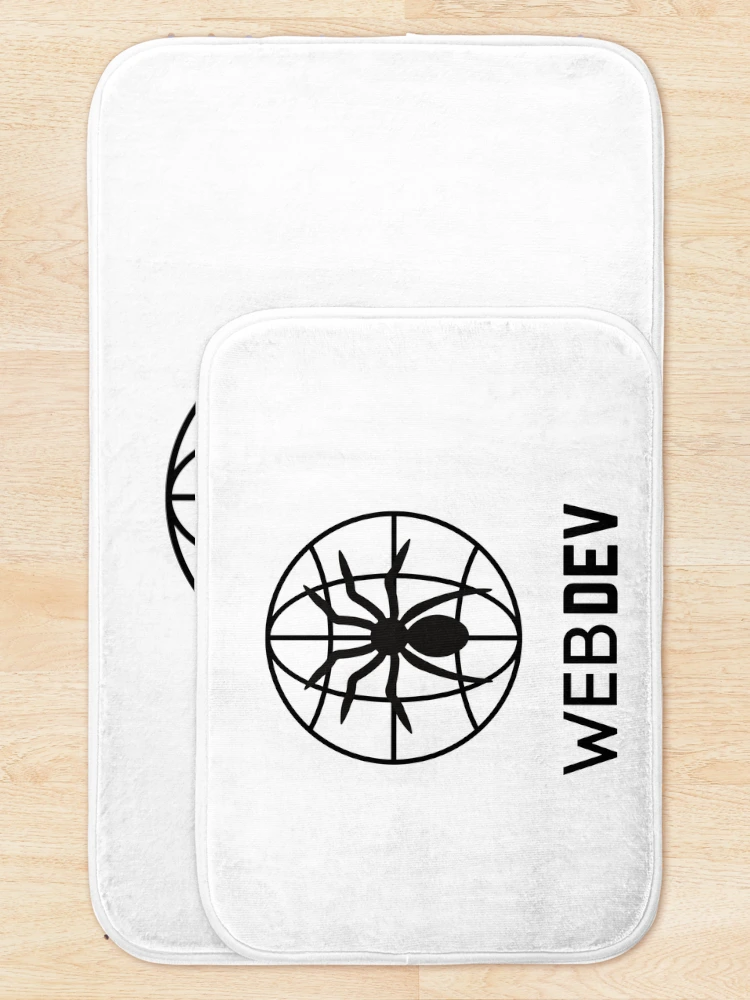 Thumbnail 5 of 6, Bath Mat, Web Developer designed and sold by dev-tats.
