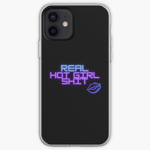 "REAL HOT GIRL SHIT" Megan Thee Stallion Inspired Design iPhone Soft Case
