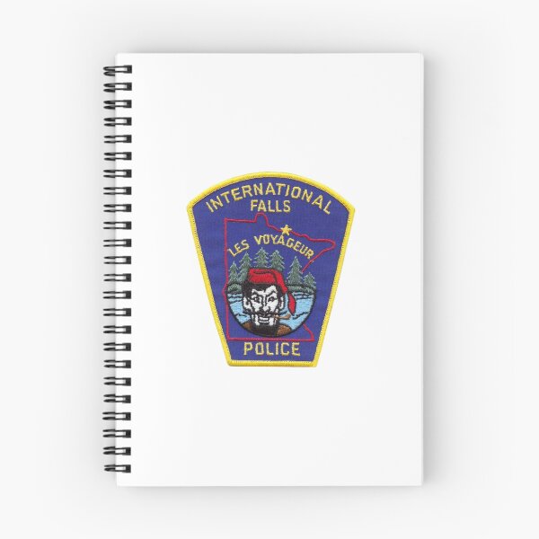 Item preview, International Falls Police designed and sold by Lawrence Baird.