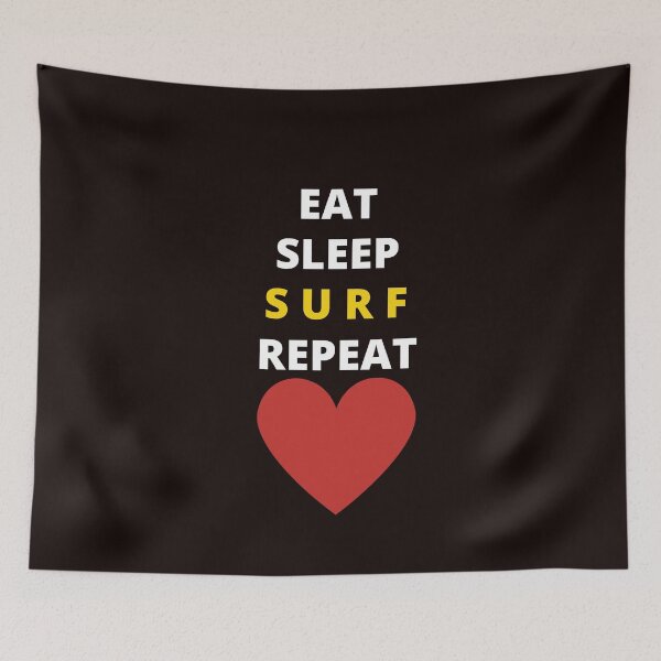 Item preview, EAT, SLEEP, SURF REPEAT designed and sold by julset.