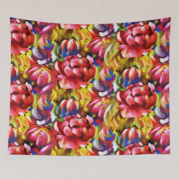 Item preview, Tropical flowers. The art of oil painting.  designed and sold by lamarmarina.